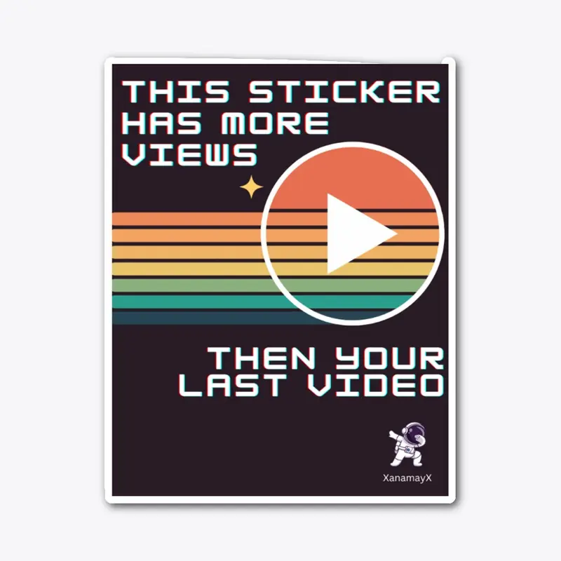 This Sticker has more views